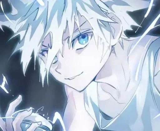 Стикер 🕸 из набора Killua ::