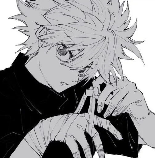 Стикер 🕸 из набора Killua ::