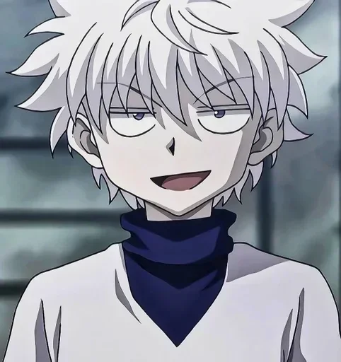Стикер ☠ из набора Killua ::