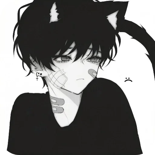 Стикер 🐈‍⬛ из набора Смотри не кончи