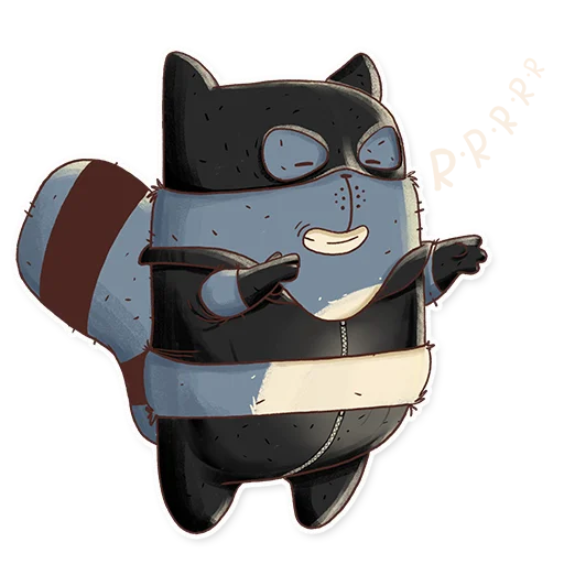 Стикер 👻 из набора KotikiCats by