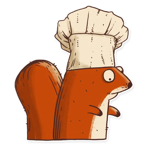 Стикер 👩‍🍳 из набора KotikiCats by