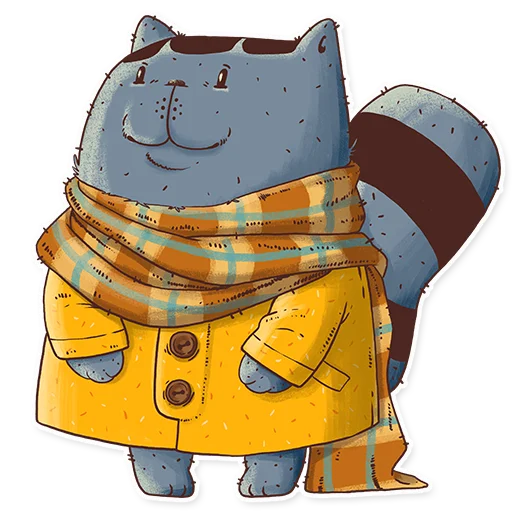 Стикер ☺️ из набора KotikiCats by