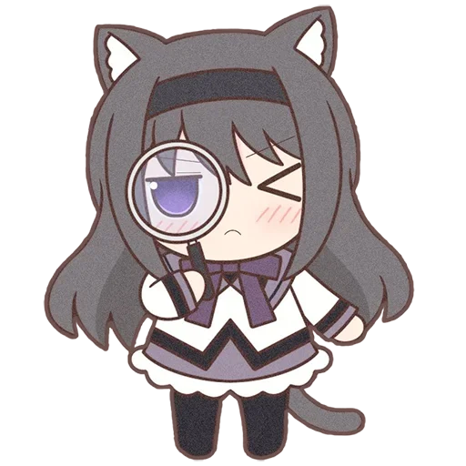 Стикер 🔎 из набора Akemi_Homura