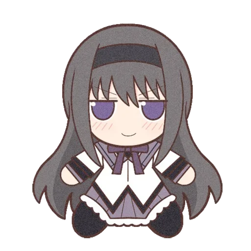 Стикер 👧 из набора Akemi_Homura
