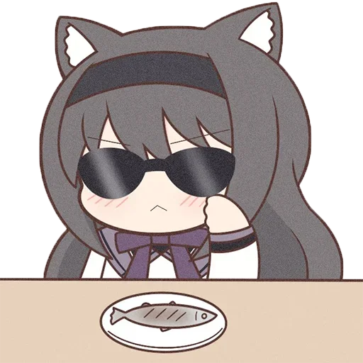 Стикер 🐟 из набора Akemi_Homura