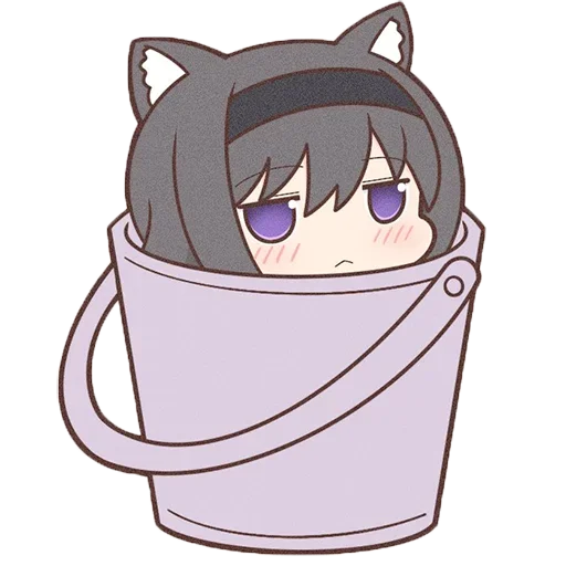 Стикер 🪣 из набора Akemi_Homura