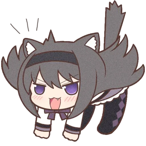Стикер 😾 из набора Akemi_Homura