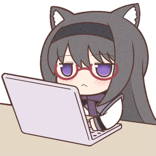 Стикер 🖥 из набора Akemi_Homura