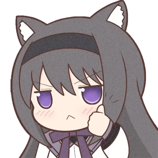 Стикер 👍 из набора Akemi_Homura