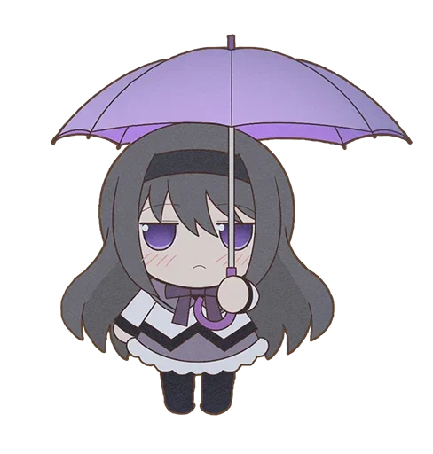 Стикер ☂️ из набора Akemi_Homura