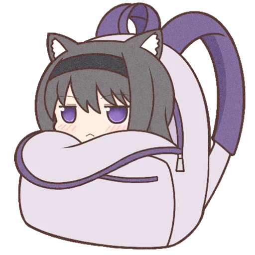 Стикер 👜 из набора Akemi_Homura