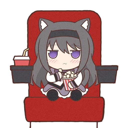 Стикер 🍿 из набора Akemi_Homura