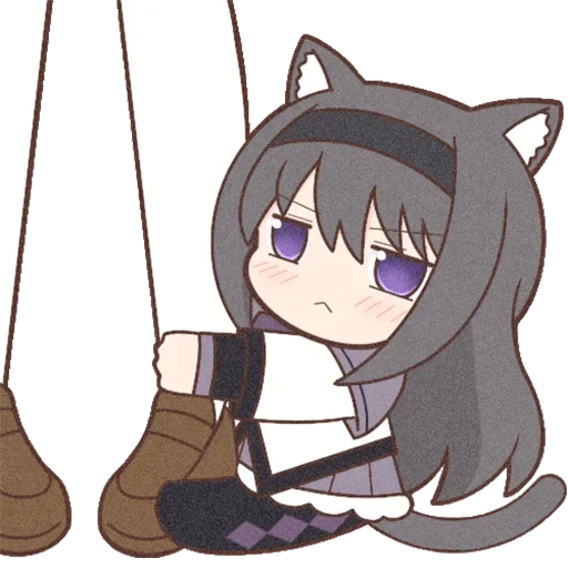 Стикер 😒 из набора Akemi_Homura