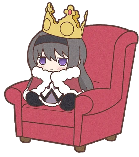 Стикер 👑 из набора Akemi_Homura