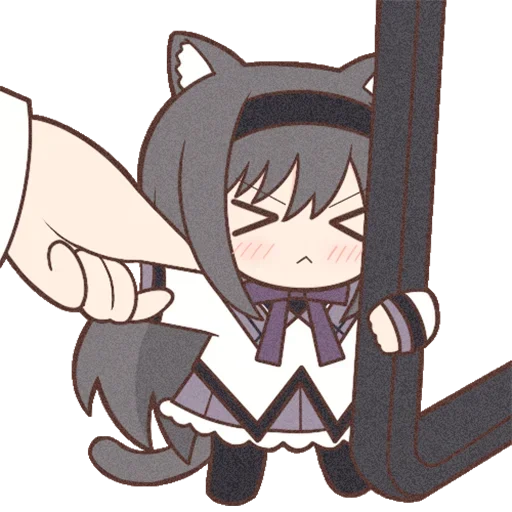 Стикер 😣 из набора Akemi_Homura