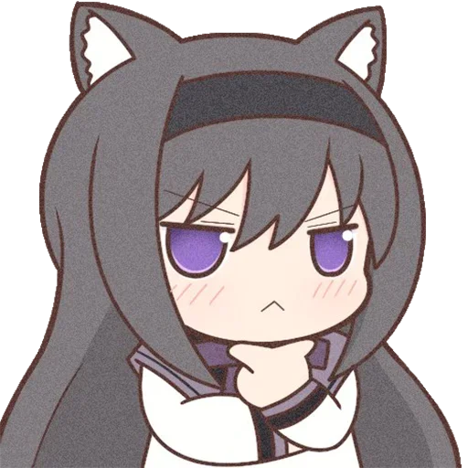 Стикер 🤔 из набора Akemi_Homura