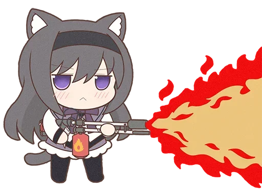 Стикер 🔥 из набора Akemi_Homura