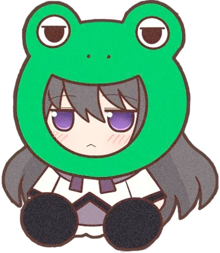 Стикер 🐸 из набора Akemi_Homura