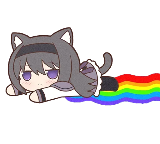 Стикер 🏳️‍🌈 из набора Akemi_Homura
