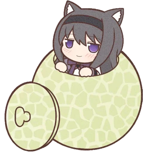 Стикер 🍈 из набора Akemi_Homura