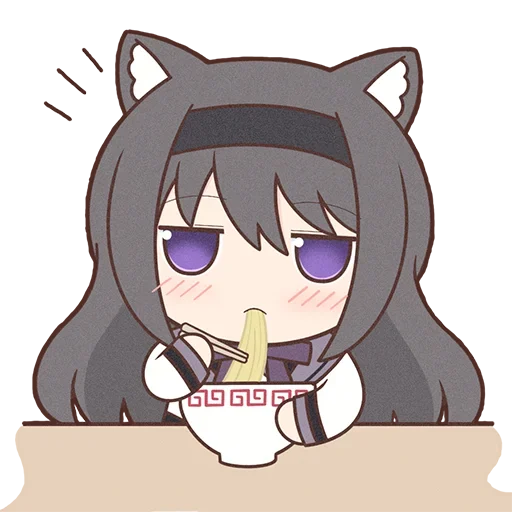 Стикер 🍝 из набора Akemi_Homura