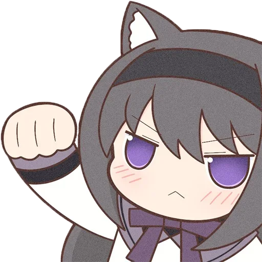 Стикер 👊 из набора Akemi_Homura