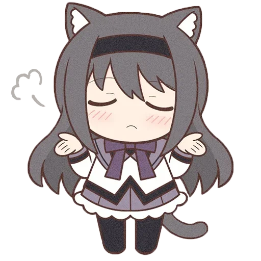 Стикер 🤷‍♀️ из набора Akemi_Homura