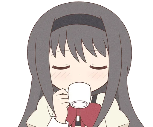 Стикер ☕️ из набора Akemi_Homura