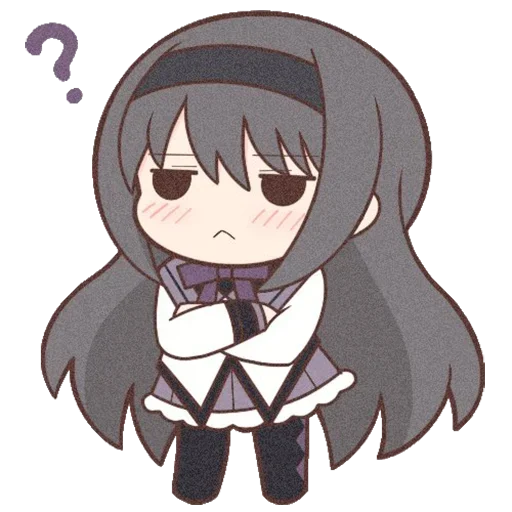 Стикер ❓ из набора Akemi_Homura
