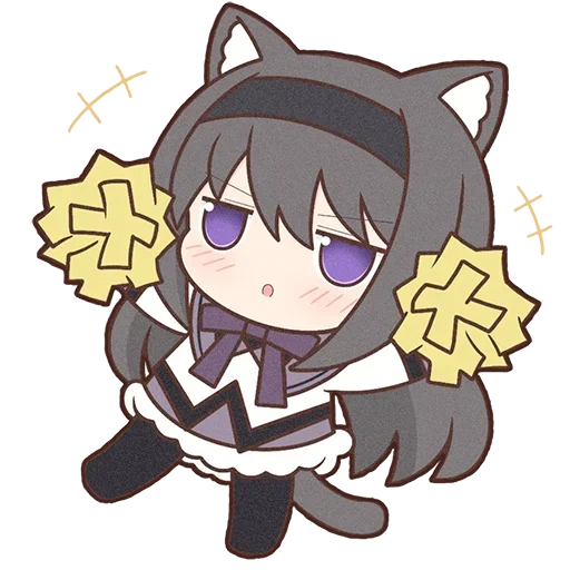 Стикер 🥳 из набора Akemi_Homura