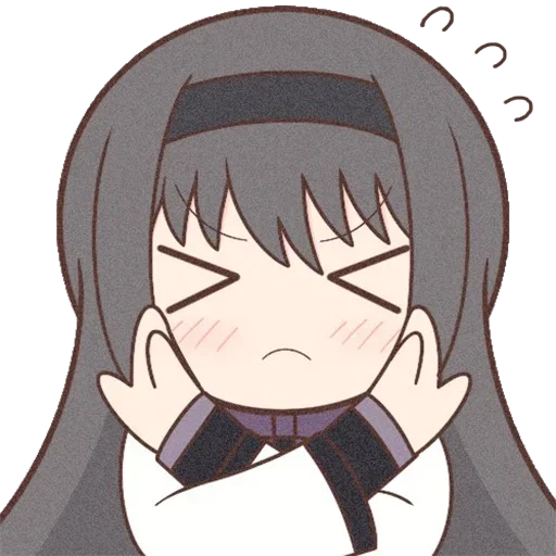 Стикер 👎 из набора Akemi_Homura