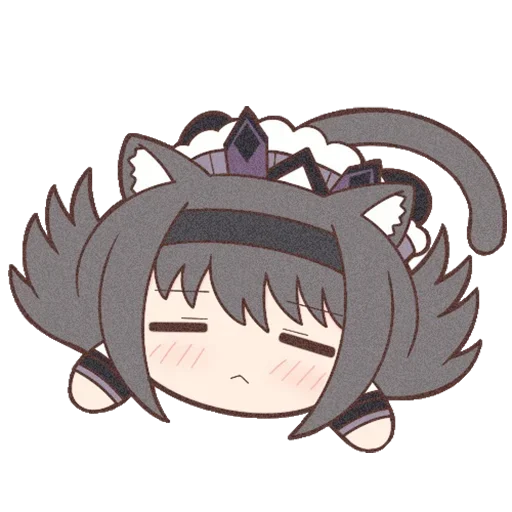 Стикер 😪 из набора Akemi_Homura