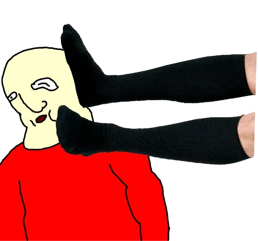 Стикер 🦶 из набора Wojac Chaos
