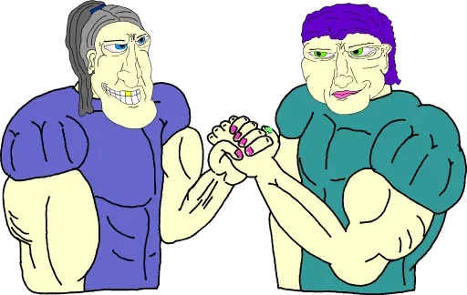 Стикер 🤝 из набора Wojac Chaos