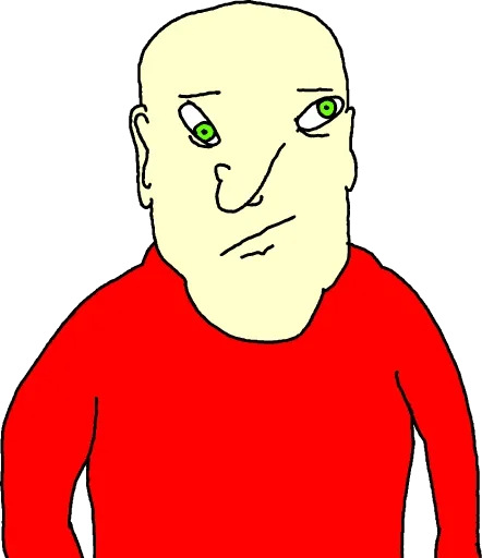 Стикер 🤨 из набора Wojac Chaos