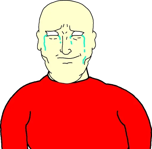 Стикер 😢 из набора Wojac Chaos