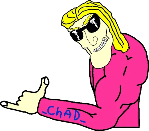 Стикер 🤙 из набора Wojac Chaos