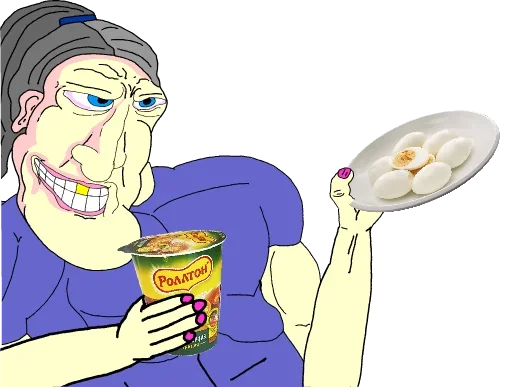 Стикер 🥚 из набора Wojac Chaos