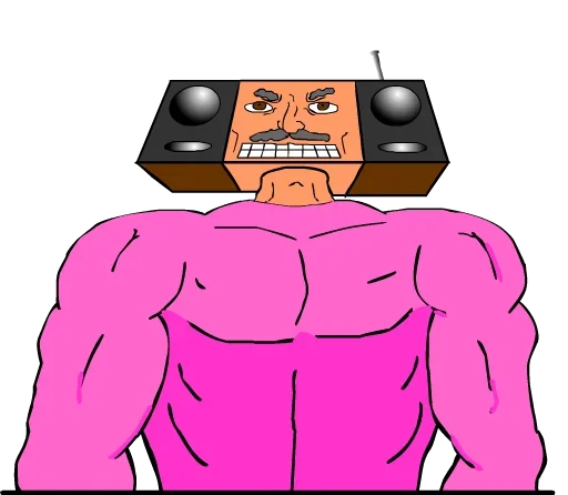 Стикер 😡 из набора Wojac Chaos