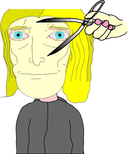 Стикер 💇 из набора Wojac Chaos