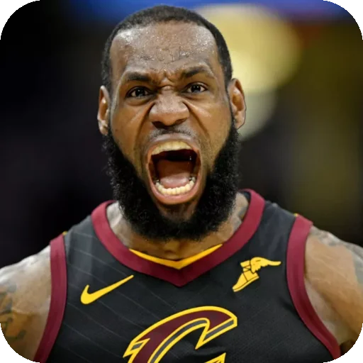 Стикер 😡 из набора LeBron James •