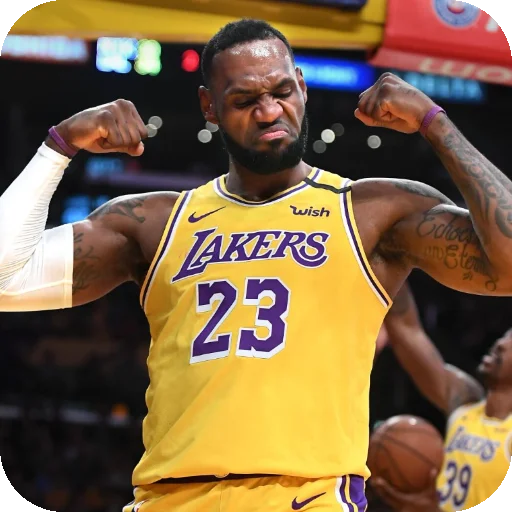 Стикер 💪 из набора LeBron James •