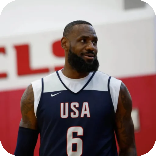 Стикер ☺ из набора LeBron James •