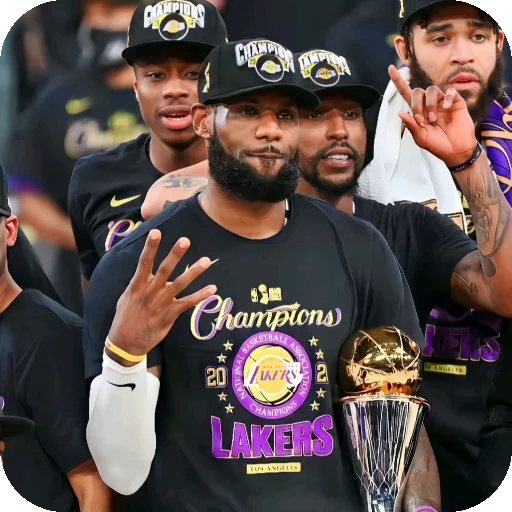 Стикер 🖖 из набора LeBron James •