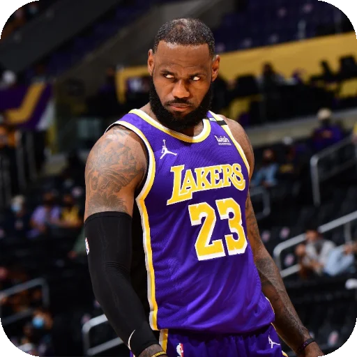 Стикер 😠 из набора LeBron James •