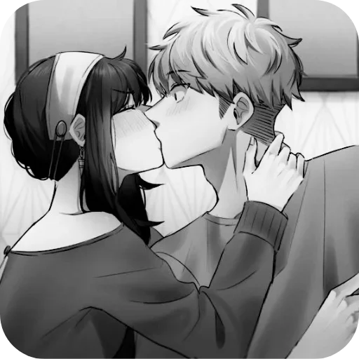 Стикер 💋 из набора Love 2 Fam