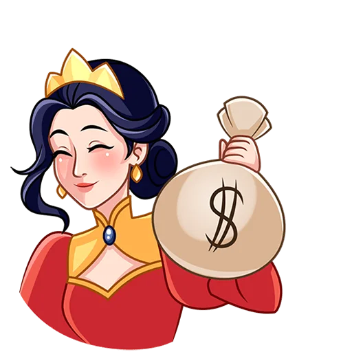 Стикер 🤑 из набора | Марья Сергеевна Без Текста