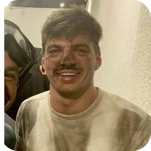 Стикер 🙂 из набора Max Verstappen