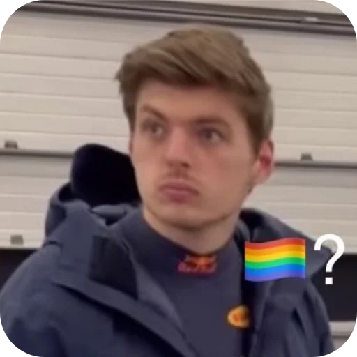 Стикер ⁉ из набора Max Verstappen